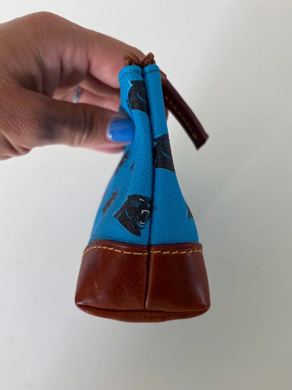 Dooney & Bourke Carolina Panthers NFL Accessories Cosmetic Bag